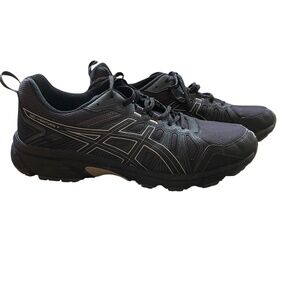ASICS Gel Venture 7 Black Sneakers Men’s Size 14